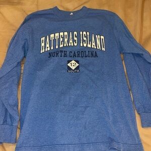 woman's Hatteras Island long sleeve t shirt
